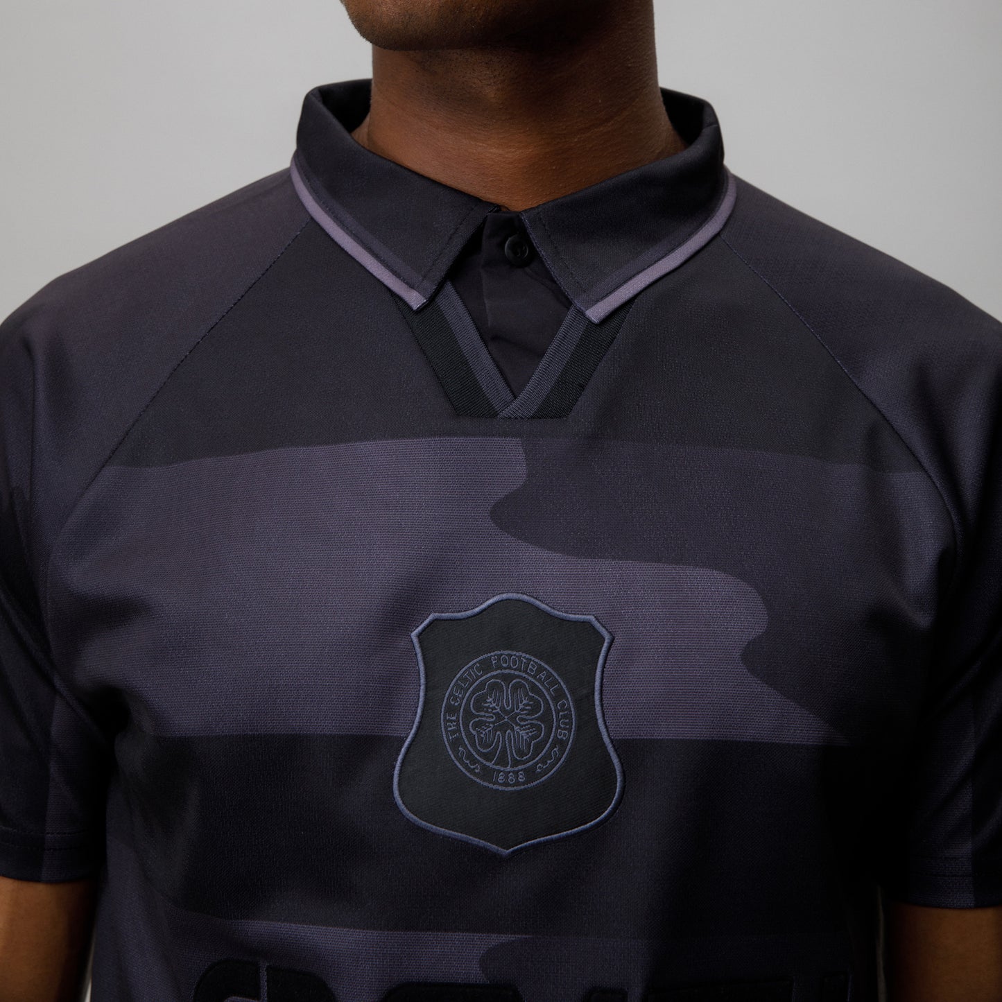 Celtic Blackout Men's 1996/97 Away Retro Jersey
