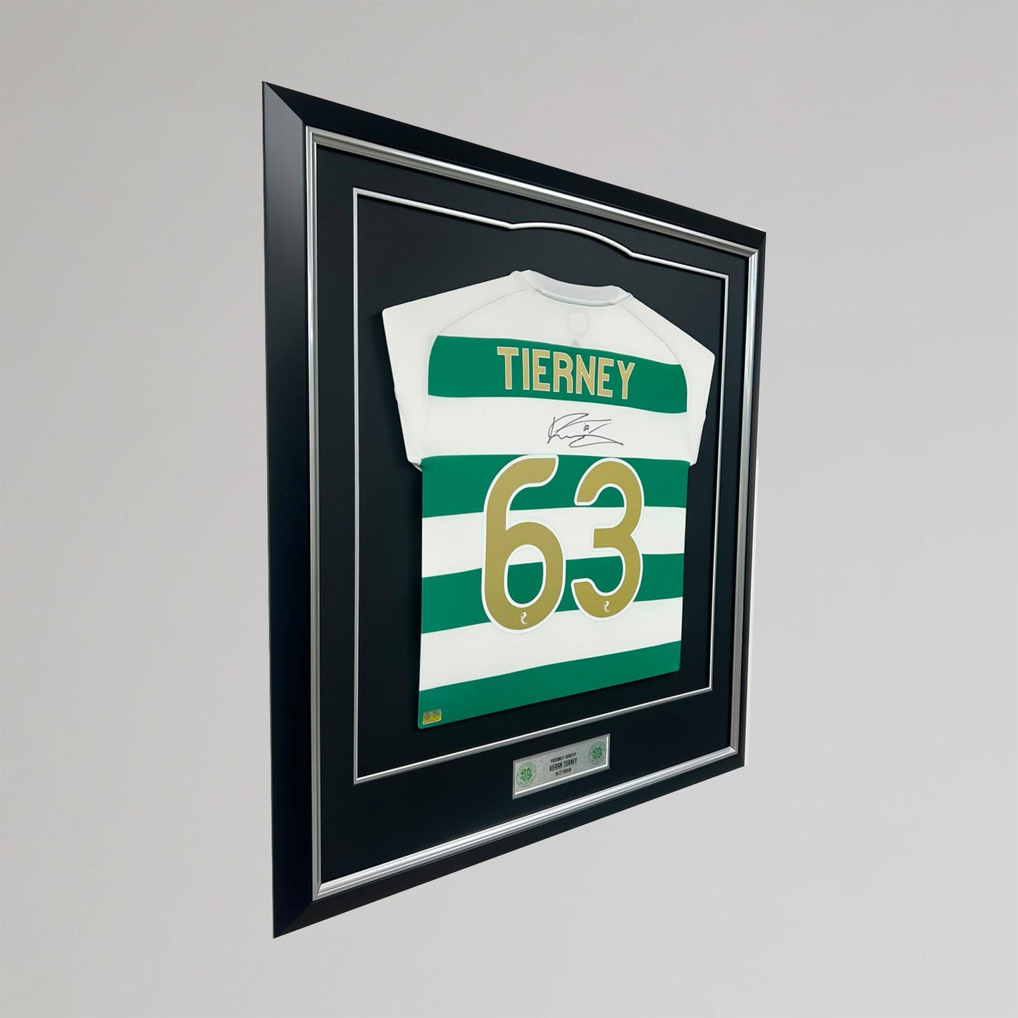 Celtic 2026/27 Kieran Tierney Signed Framed Shirt