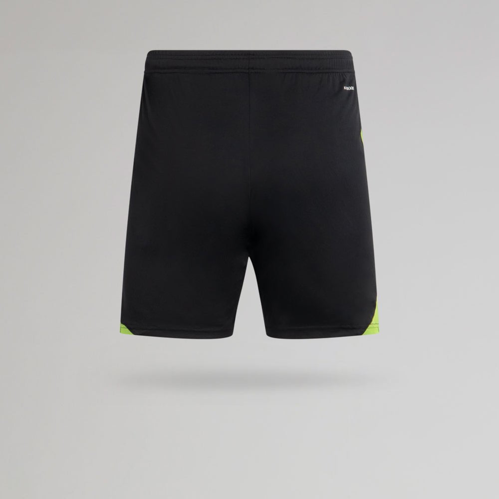 adidas Celtic Junior 2025/26 Black and Neon Green Training Shorts
