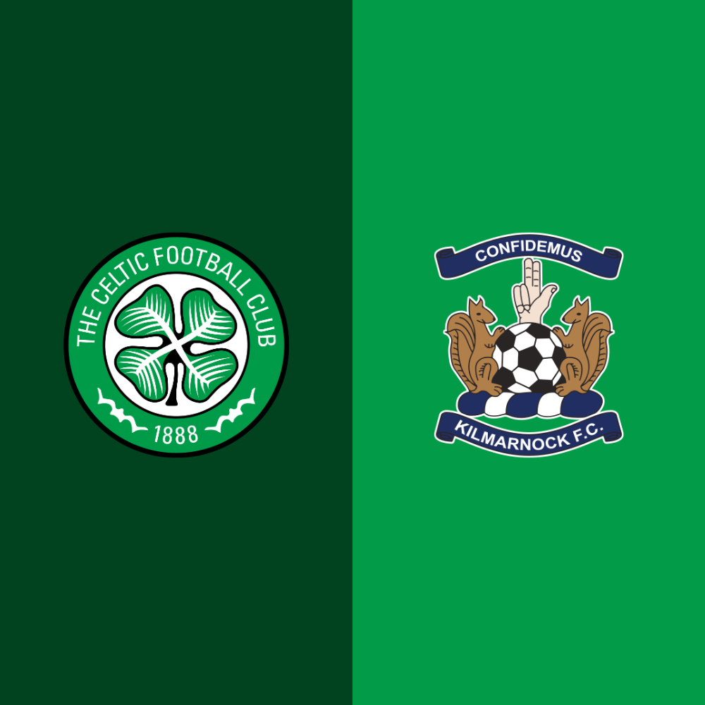 Big Screen Celtic v Kilmarnock 1600 Sun 9 Nov 2025