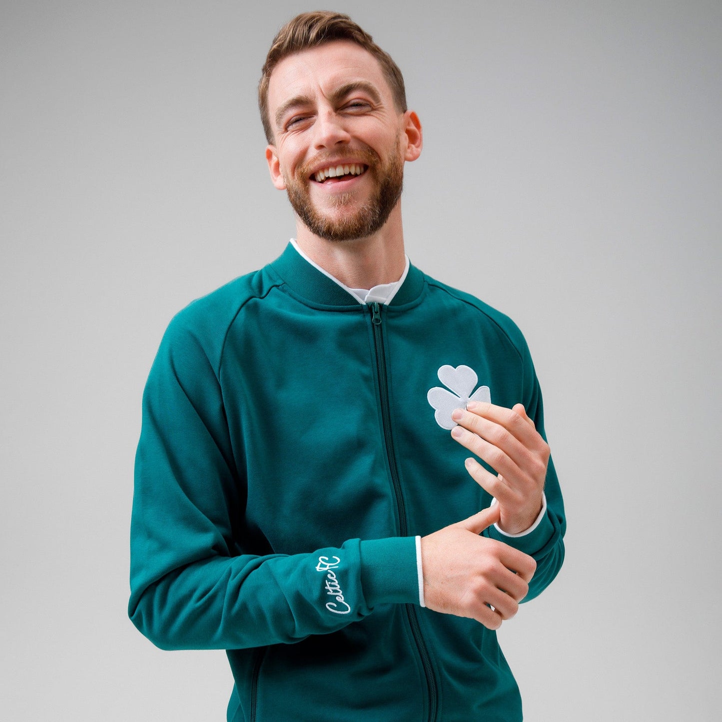 Celtic 1925 Retro Greenout Track Top