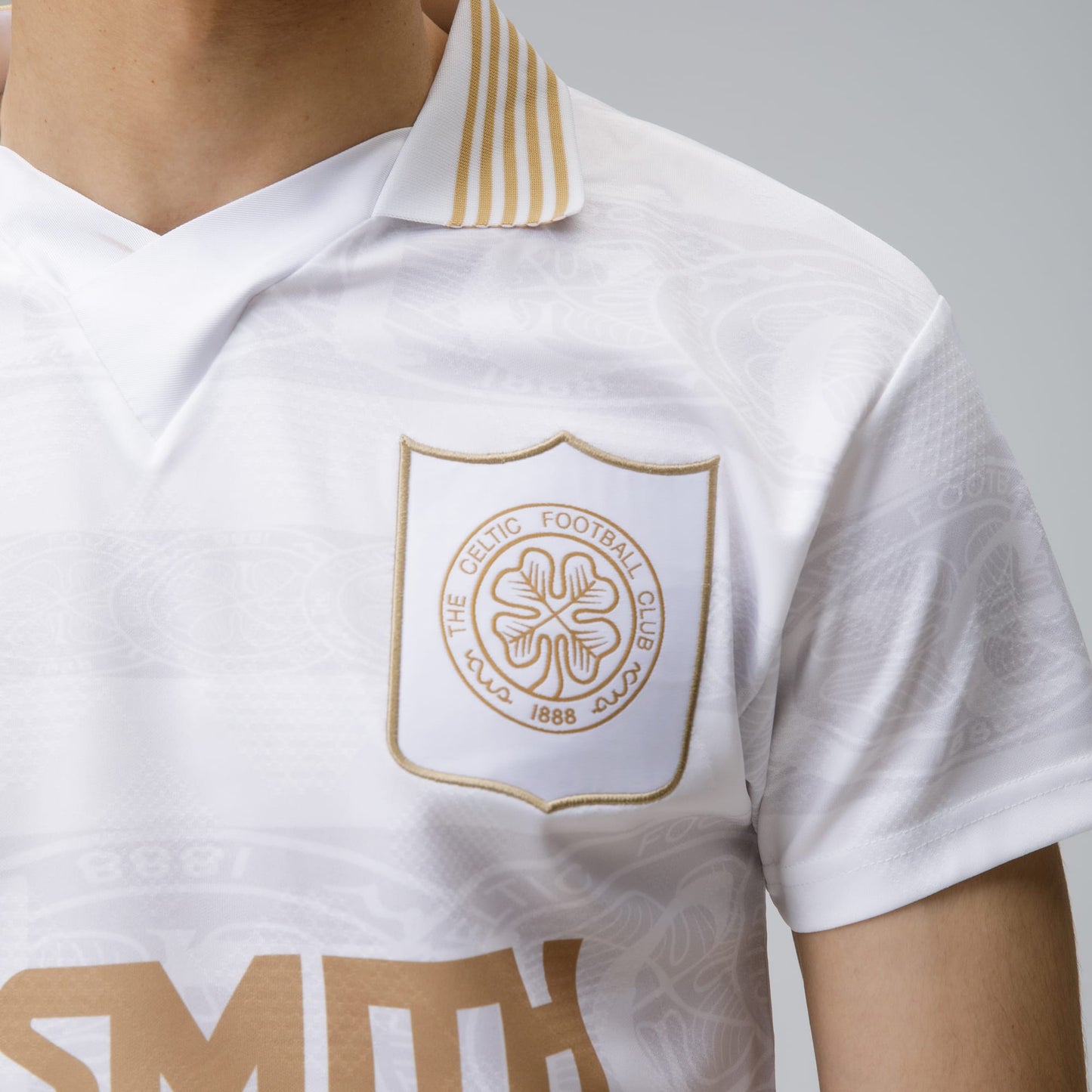 Celtic 1996 Gold Whiteout Retro Jersey