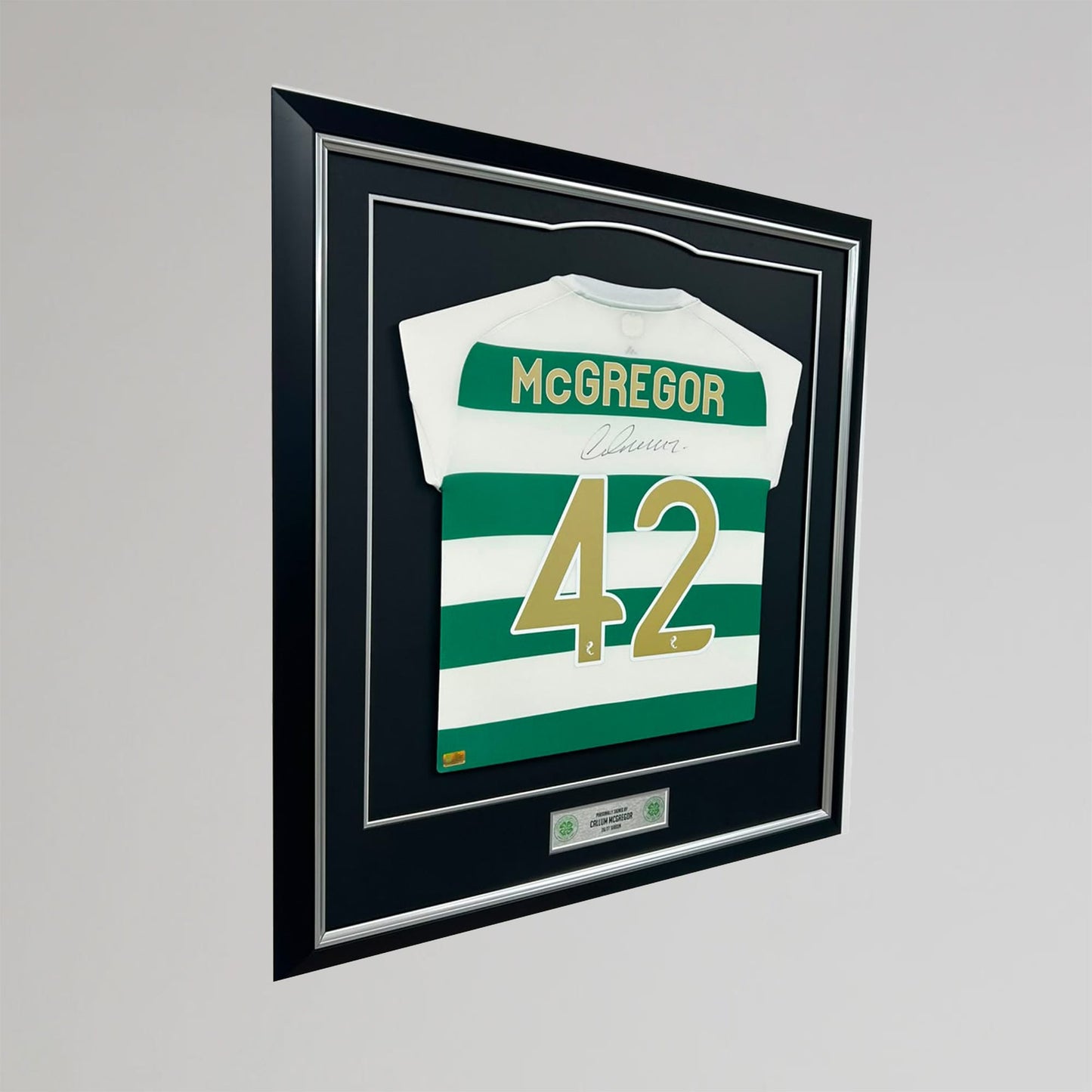Celtic 2026/27 Callum McGregor Signed Framed Shirt