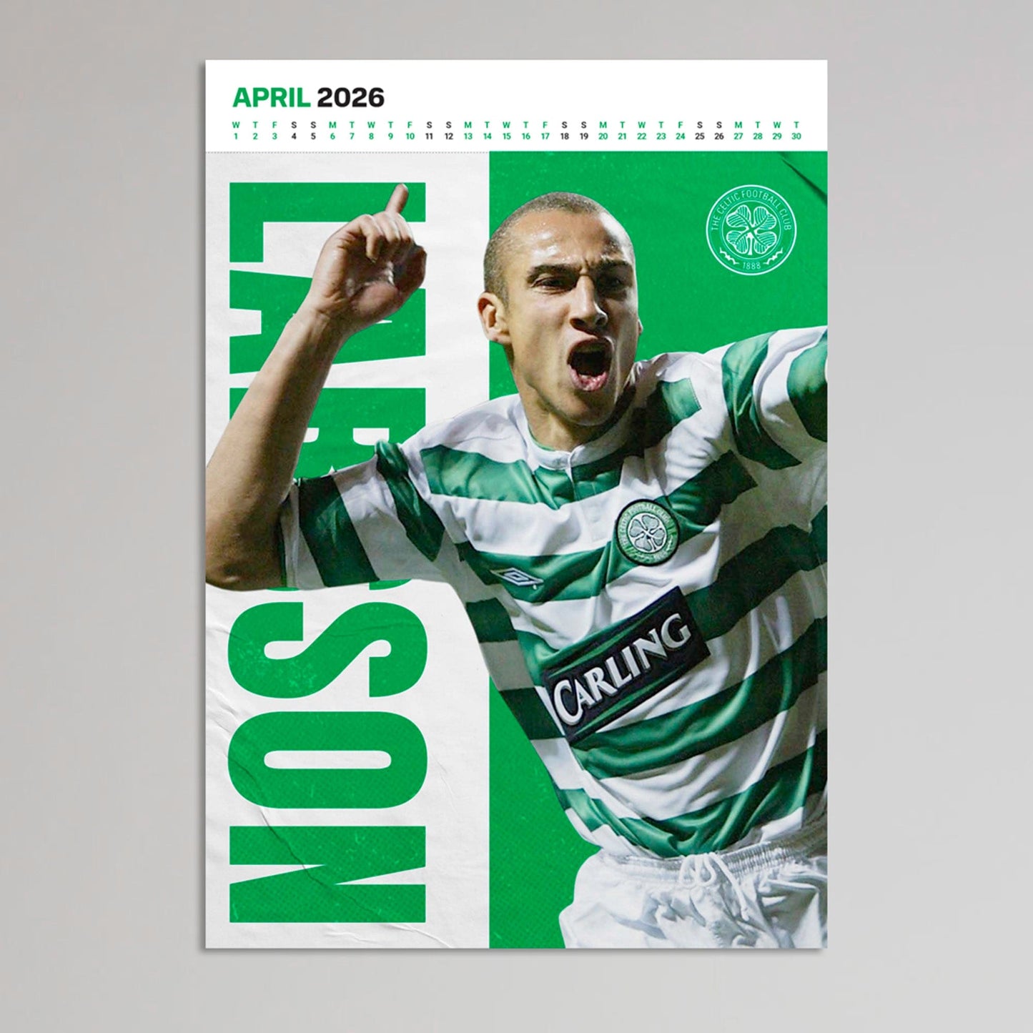 Celtic 2026 Deluxe Calendar