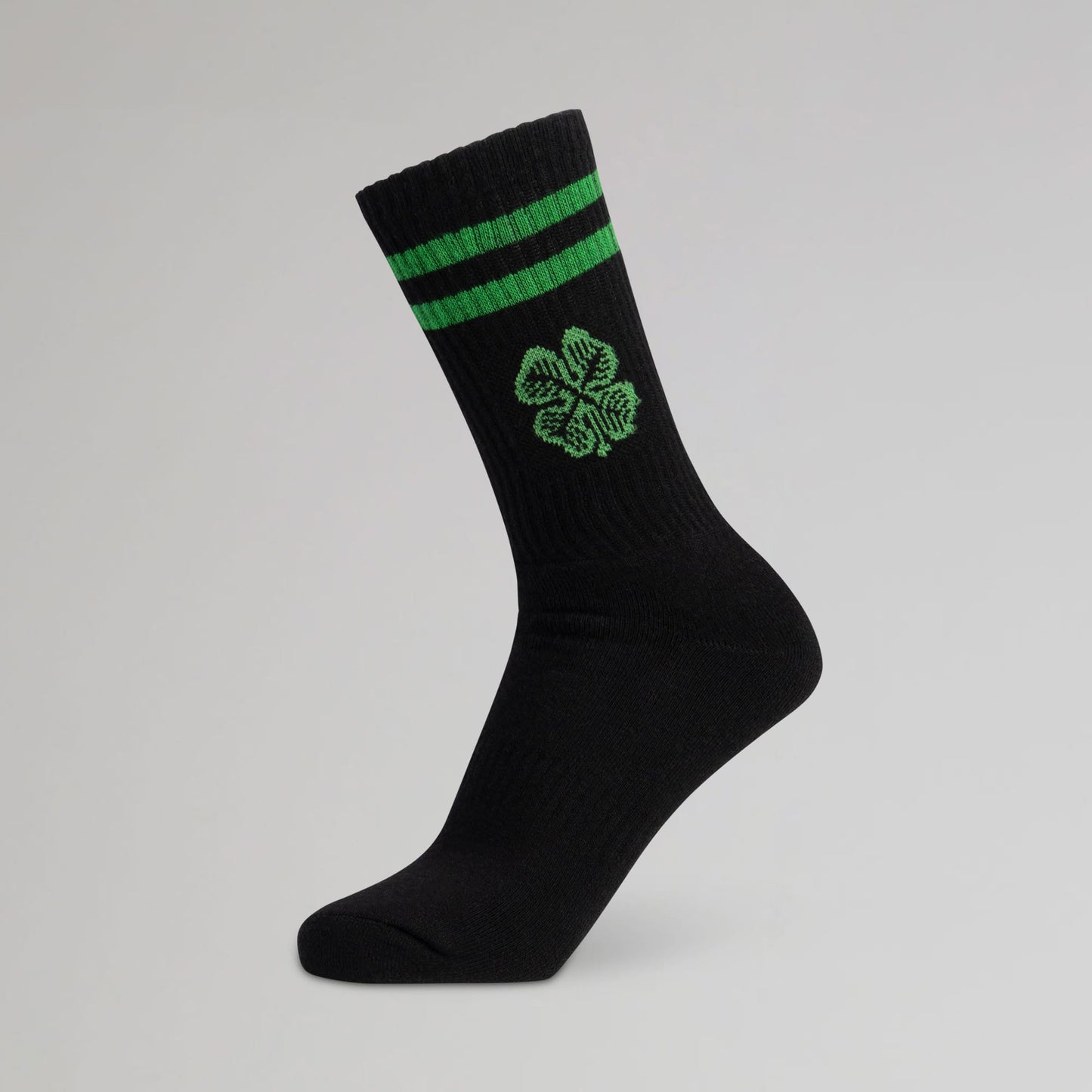 Celtic Clover Black socks 3 Pack