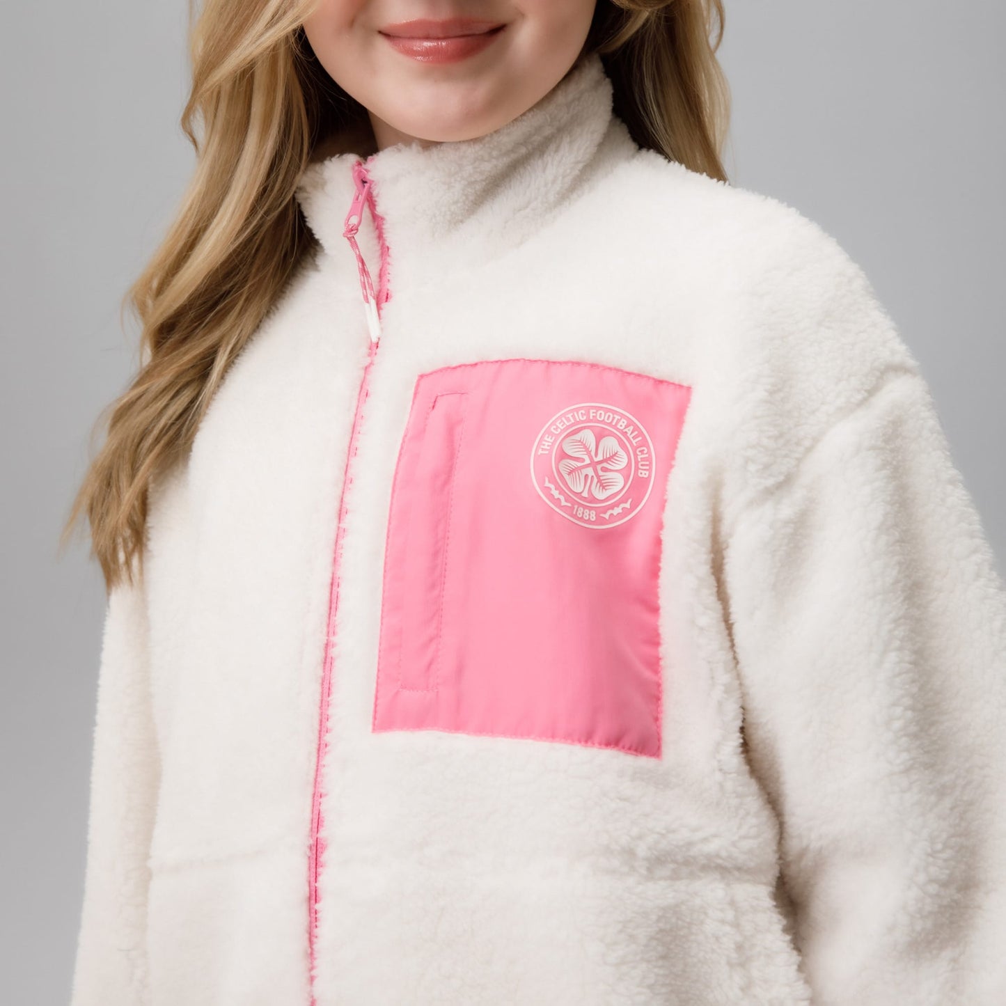 Celtic Crest Junior Sherpa Fleece Jacket