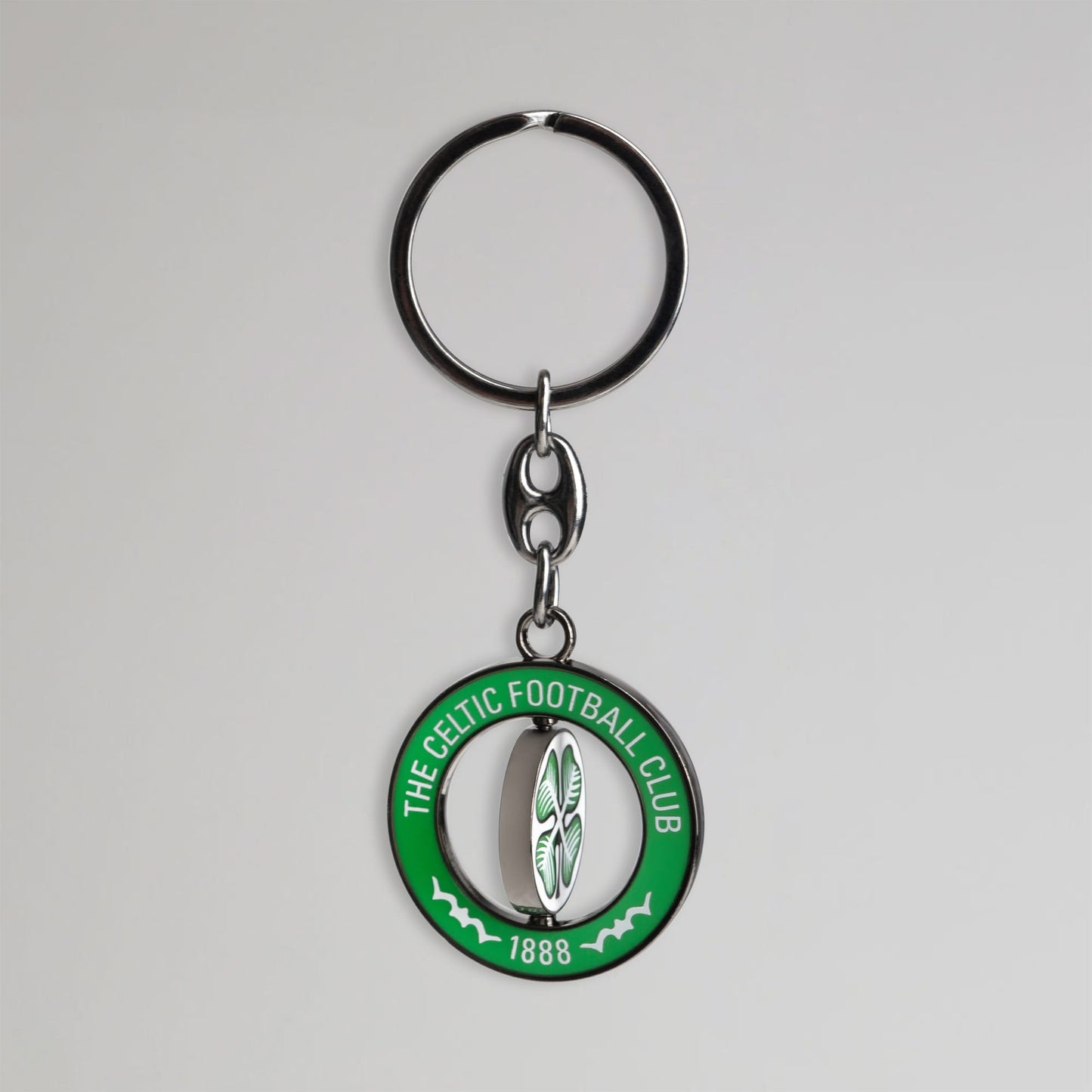 Celtic Crest Spinner Keyring
