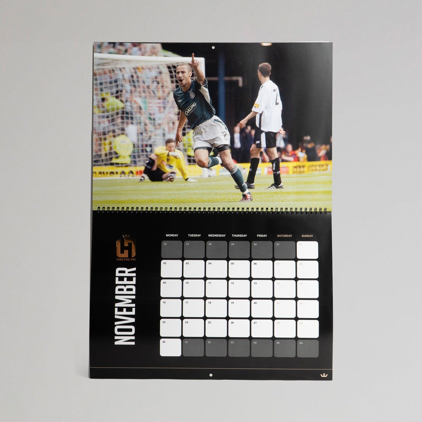 Celtic Henrik Larsson 2026 Calendar