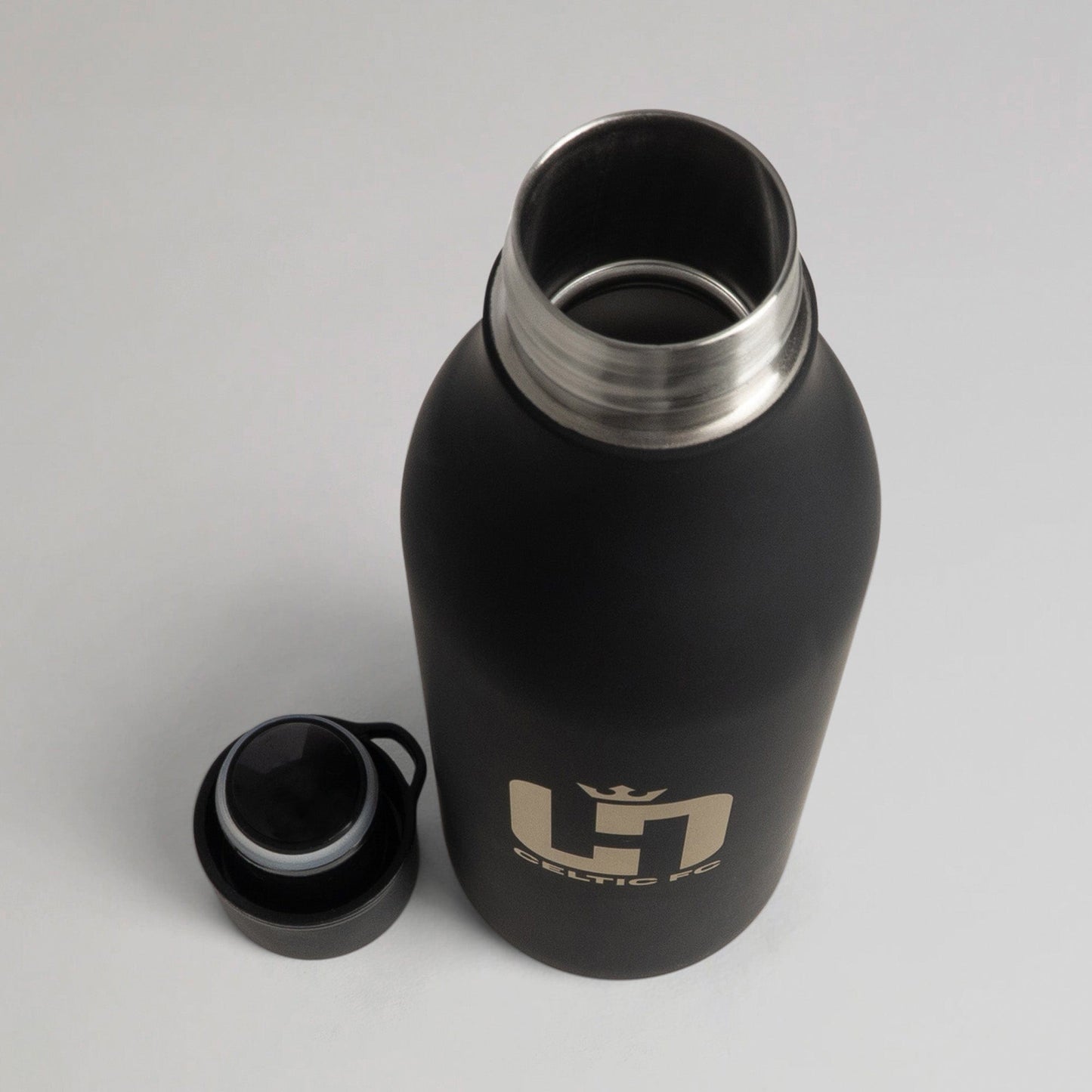 Celtic Henrik Larsson Black Soft Touch Bottle