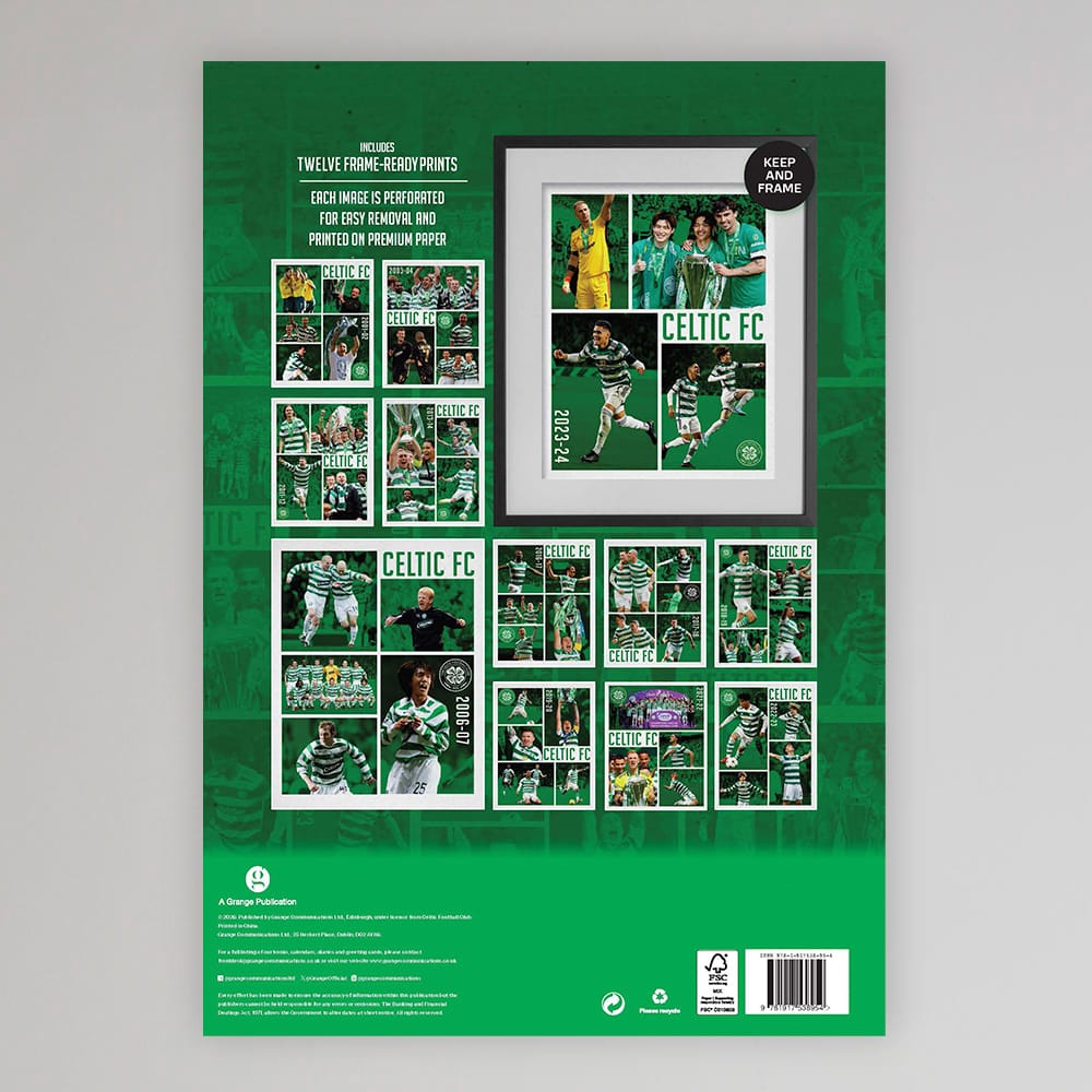 Celtic Official 2027 Deluxe Calendar