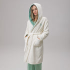 Celtic Clover Women's Cream Robe