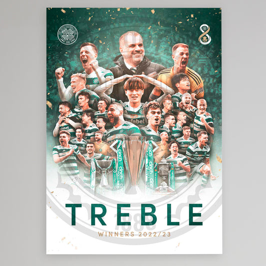 Celtic 22/23 Treble Poster