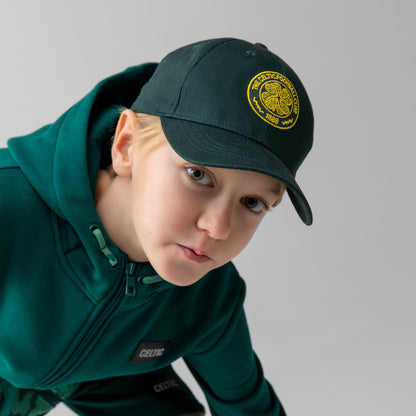 Celtic Junior Green and Yellow Crest Cap