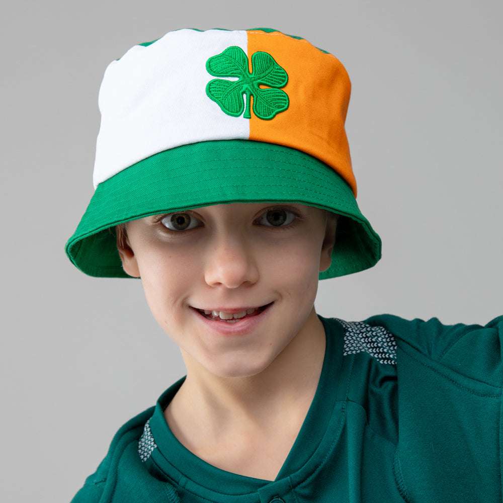 Celtic Junior Tricolour Bucket Hat