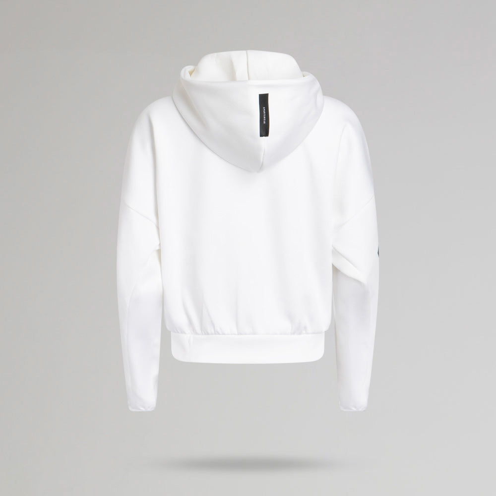 adidas Celtic Women's Z.N.E. White Zip Hoodie