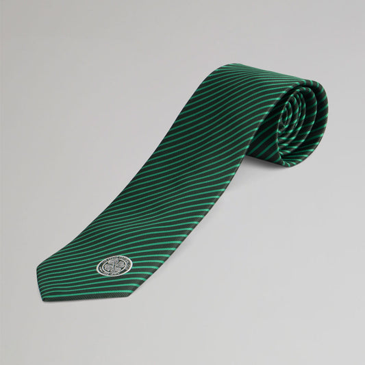 Celtic Tonal Stripe Crest Tie