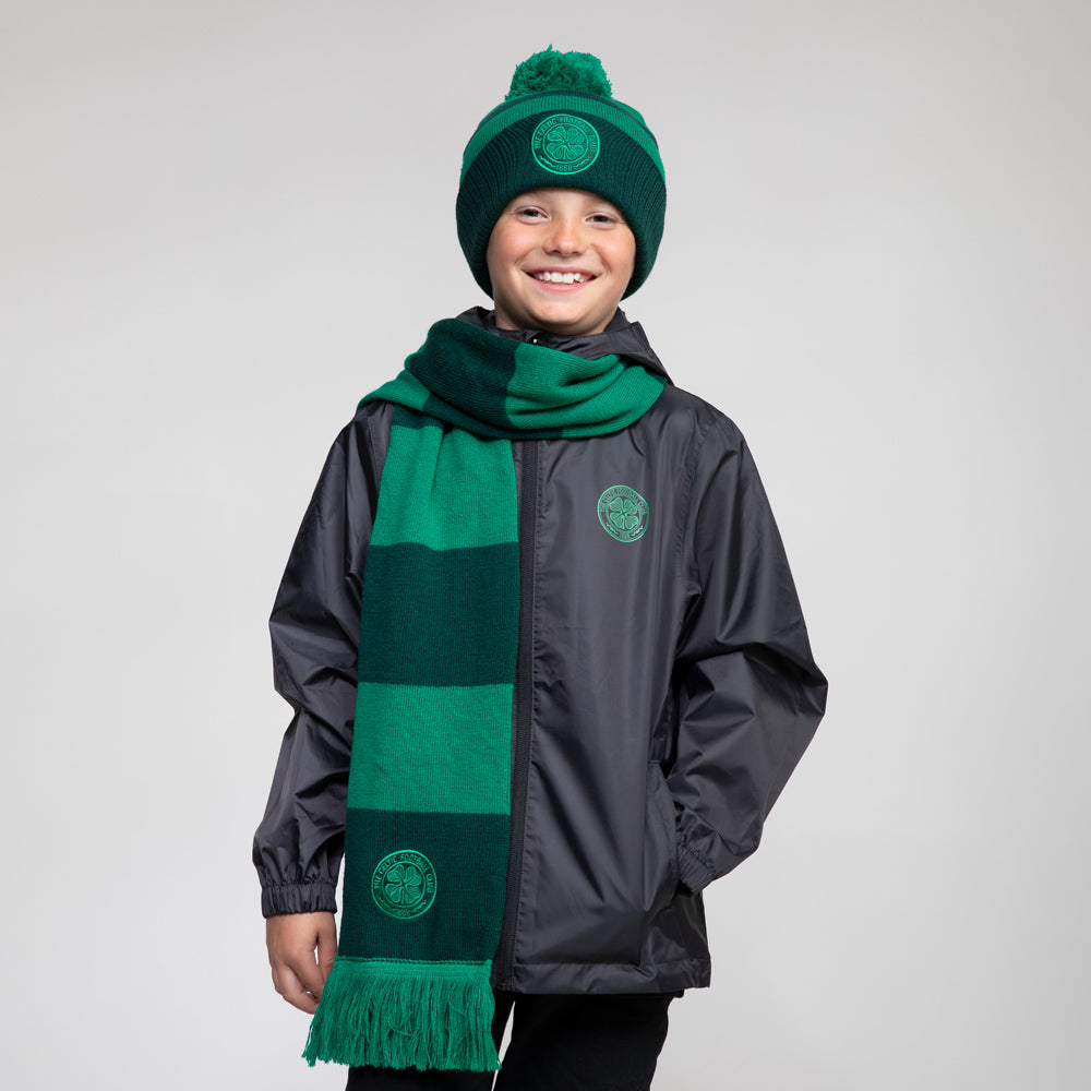 Celtic Junior Beanie and Scarf Set