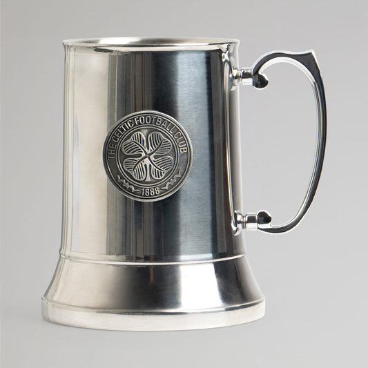 Celtic Stainless Steel Crest Tankard