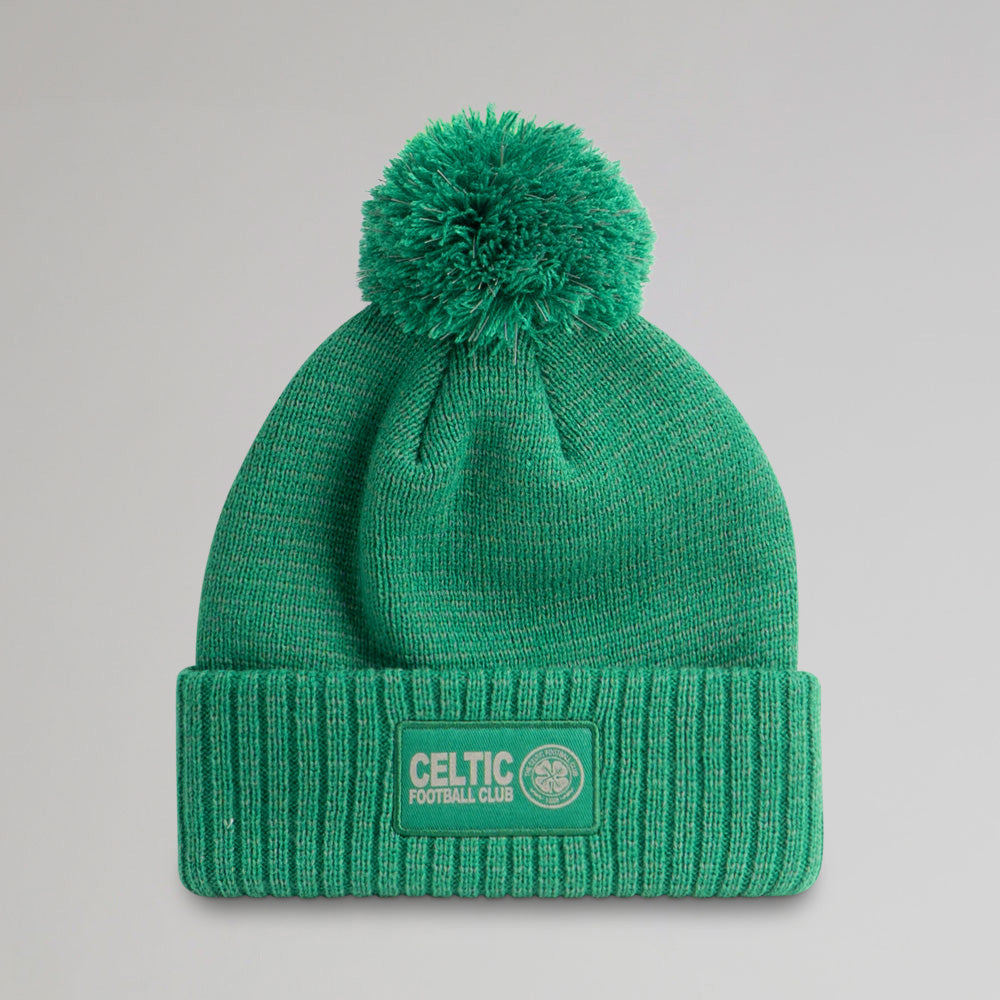 Celtic Reflective Green Beanie