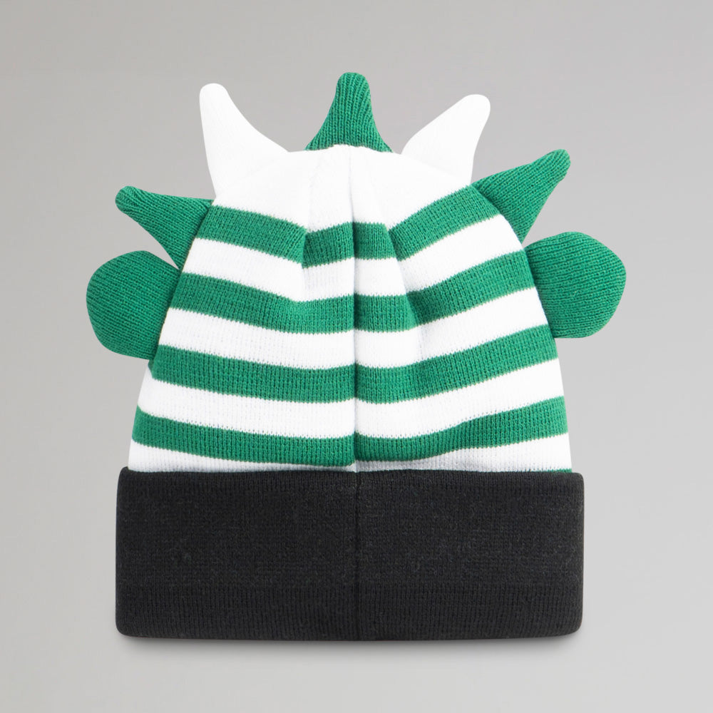 Celtic Junior Hooped Dinosaur Beanie