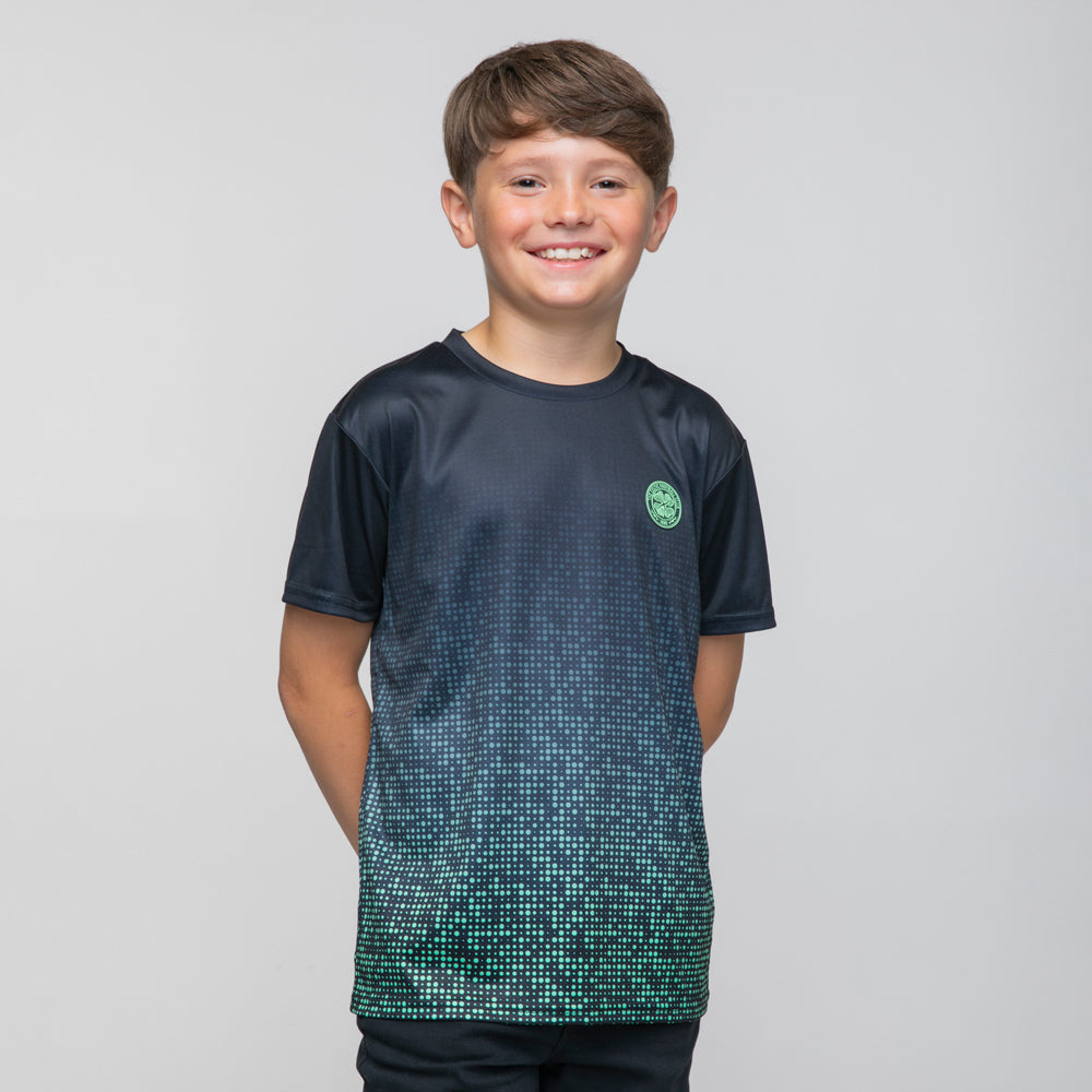 Celtic Junior Crest Dot Gradient T-Shirt