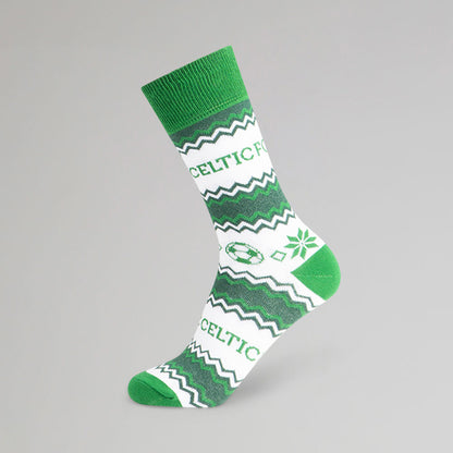 Celtic Fairisle Christmas Socks