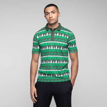 Celtic Adult Christmas Polo Shirt