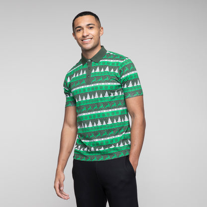 Celtic Adult Christmas Polo Shirt