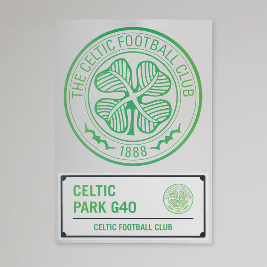 Celtic 2 Pack Car Stickers