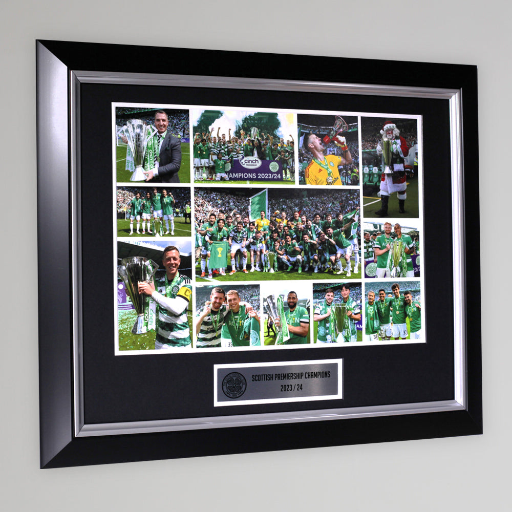 Celtic 23/24 Champions Montage Print