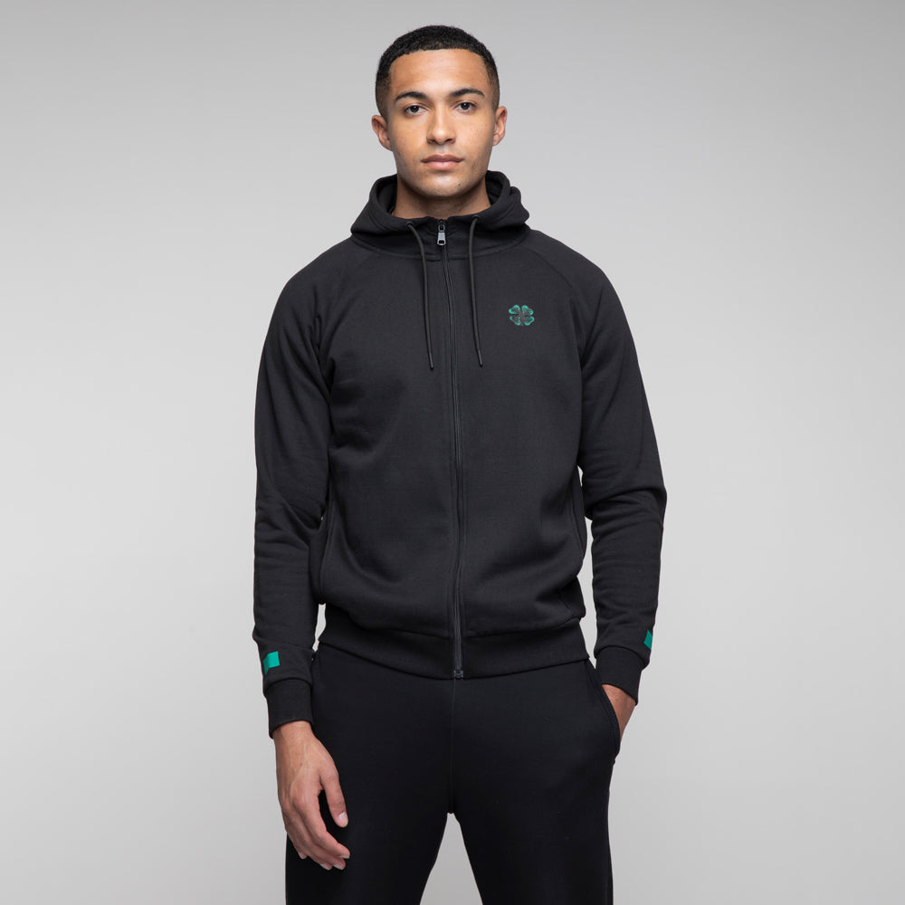 Celtic Clover Full Zip Hoodie