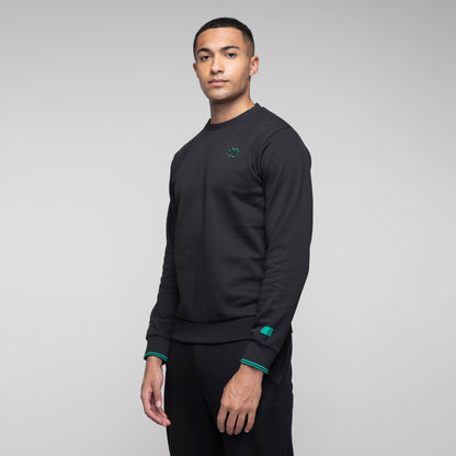 Celtic Clover Crew Neck Sweater