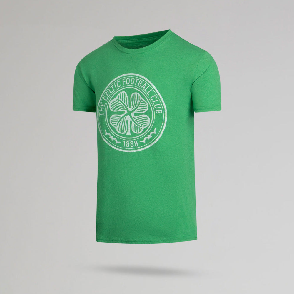 Celtic Green White Crest T-Shirt