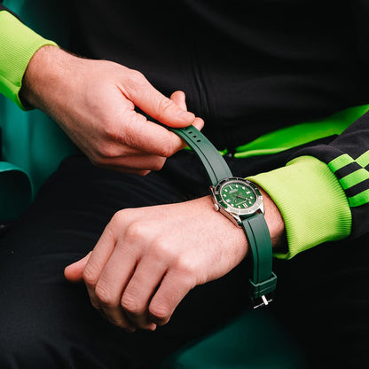 Celtic JJ Monaghan Rubber Strap Watch