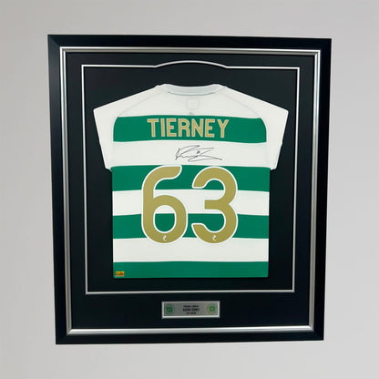 Celtic 2026/27 Kieran Tierney Signed Framed Shirt