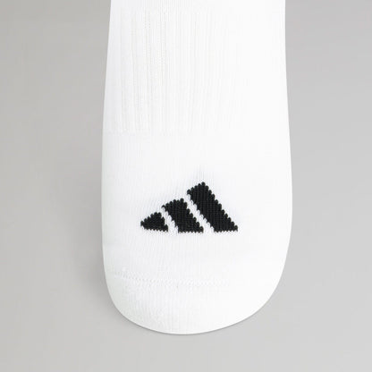 adidas 3-Stripes Cushioned Crew Socks White 3 Pairs