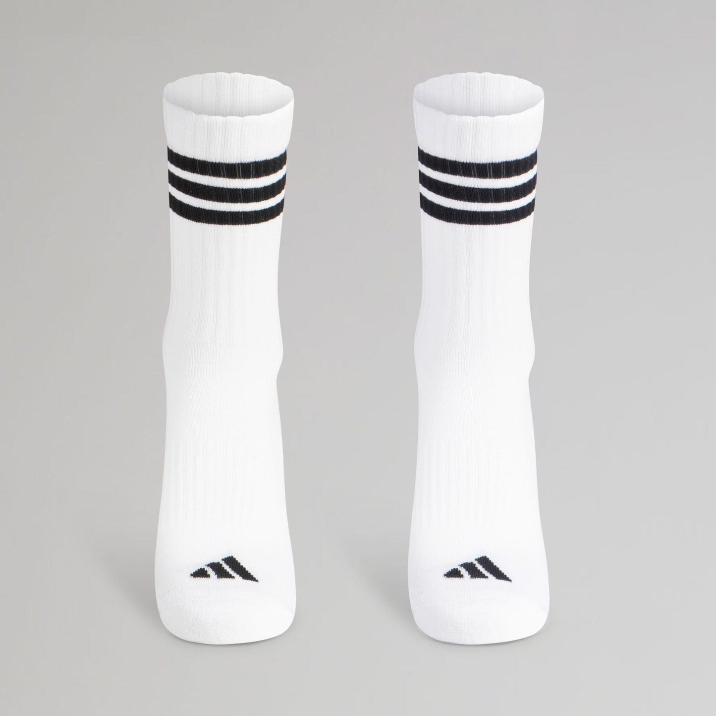 adidas 3-Stripes Cushioned Crew Socks White 3 Pairs
