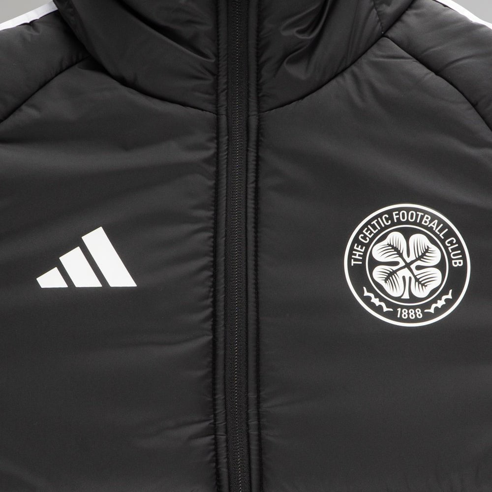 adidas Celtic 2024/25 Black Long Coat