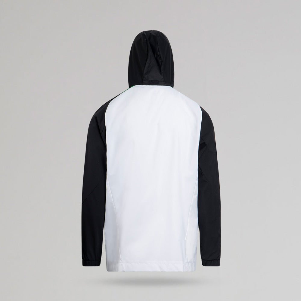 adidas Celtic 2024/25 White All Weather Jacket