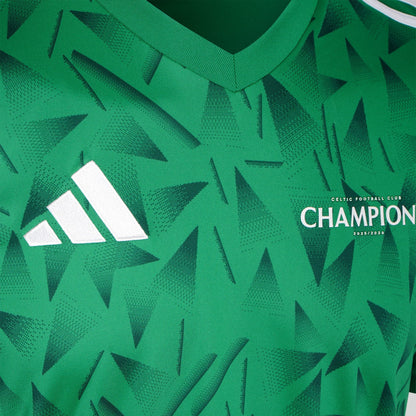 adidas Celtic 2025/26 Adult Champions Green Jersey
