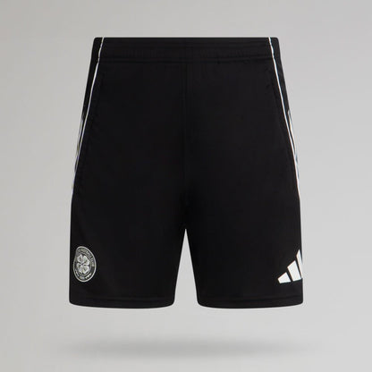adidas Celtic 2025/26 Black and Grey Training Shorts