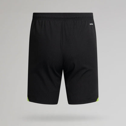 adidas Celtic 2025/26 Black and Neon Green Downtime Shorts