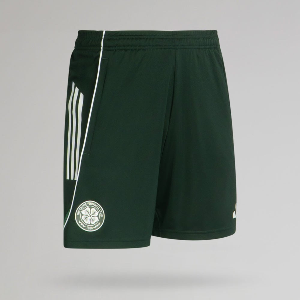 adidas Celtic 2025/26 Dark Green Training Shorts