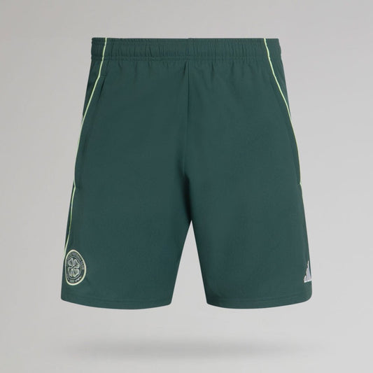 adidas Celtic 2025/26 Green Downtime Training Shorts