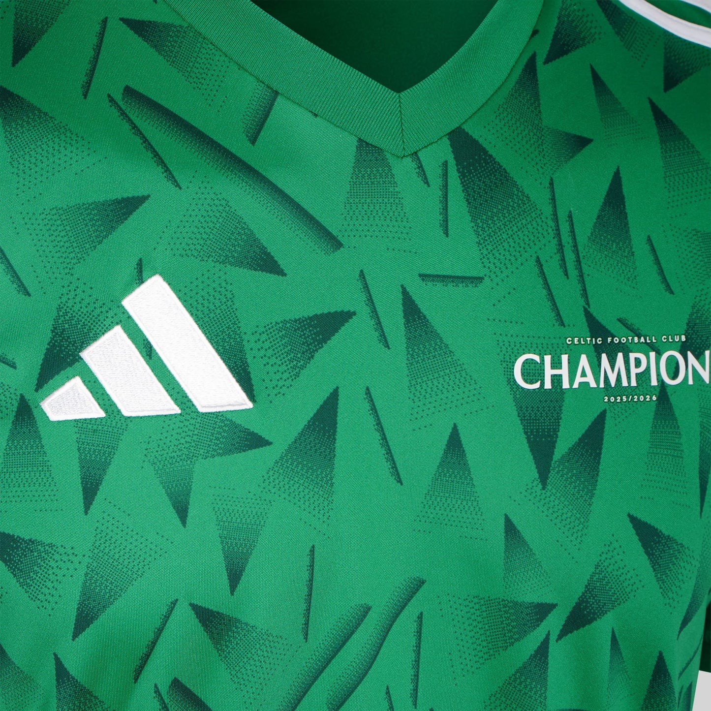 adidas Celtic 2025/26 Junior Champions Green Jersey