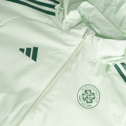 adidas Celtic 2025/26 Mint Green All Weather Jacket