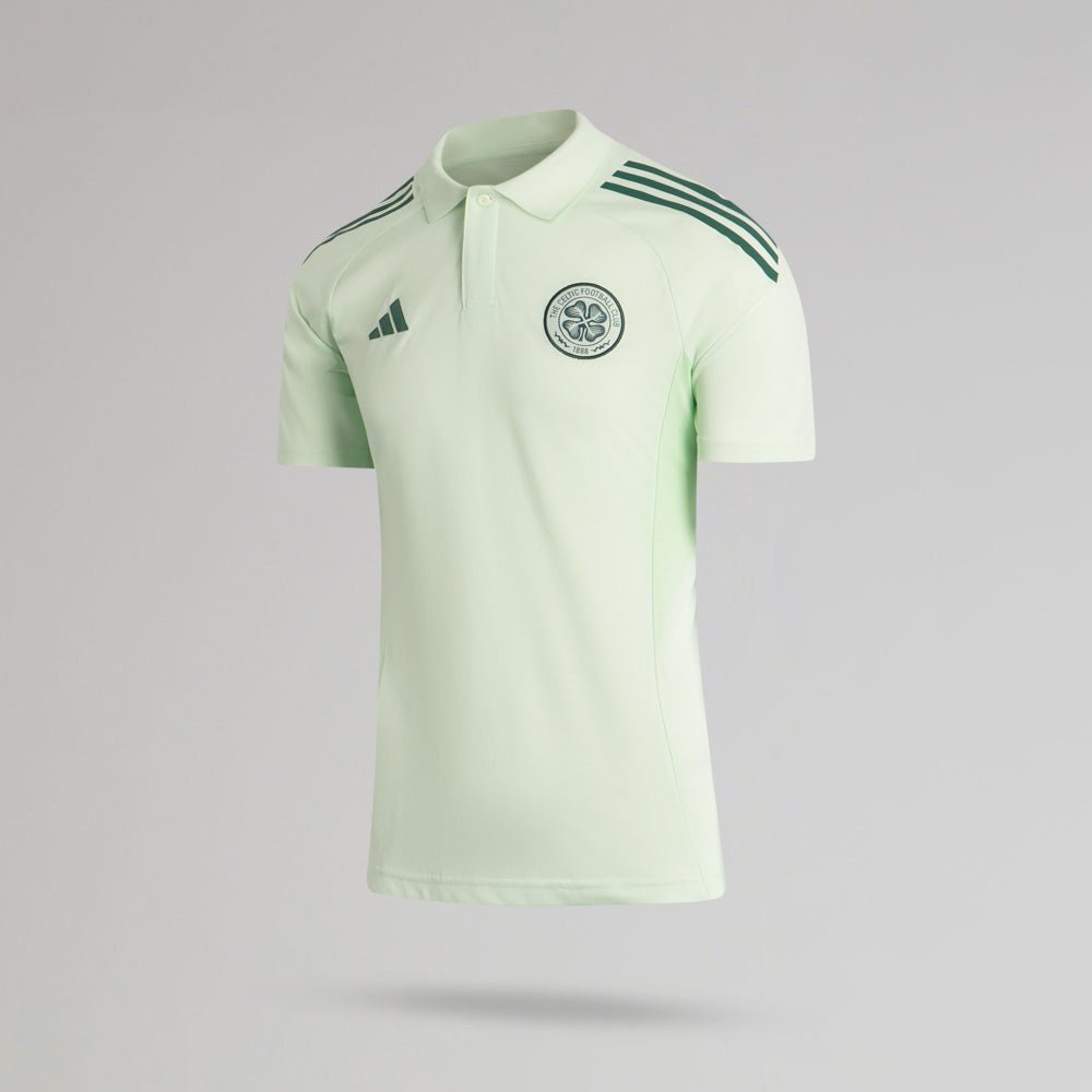 adidas Celtic 2025/26 Mint Green Training Polo Shirt