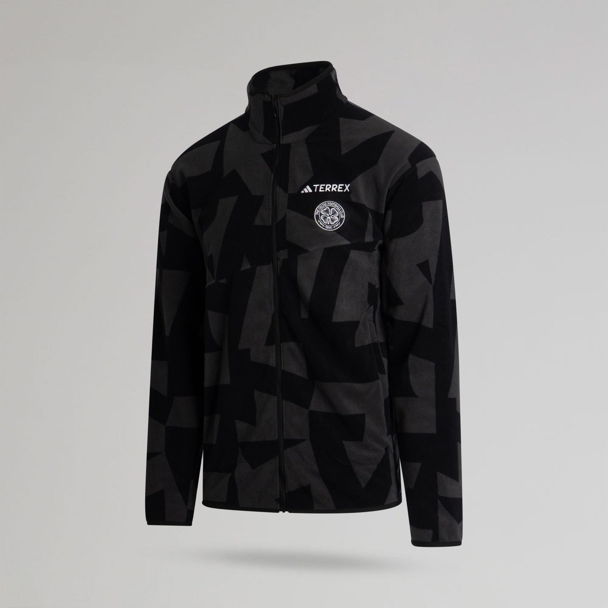 adidas Celtic 2025/26 Terrex Black and Grey Fleece