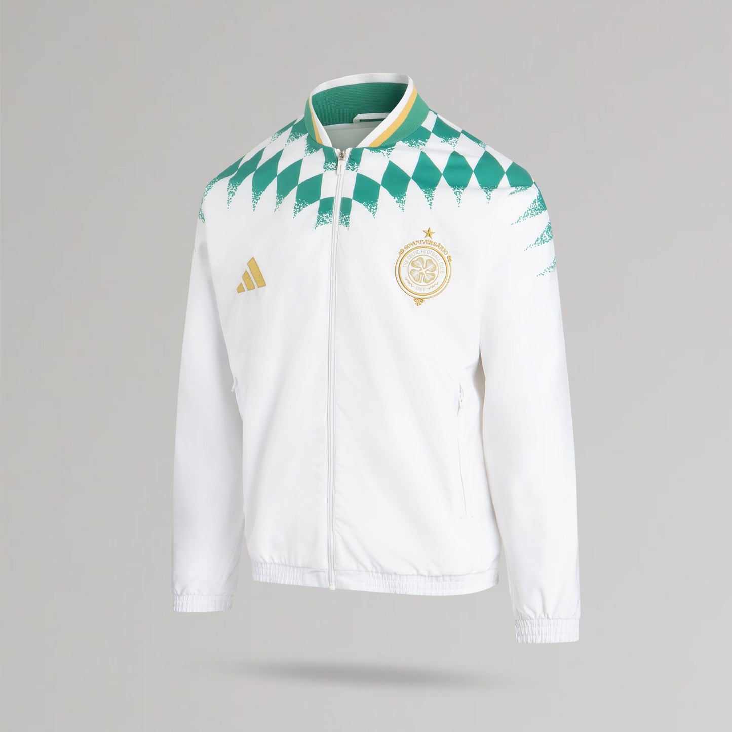 adidas Celtic 2026/27 Stadium Pack White Track Jacket