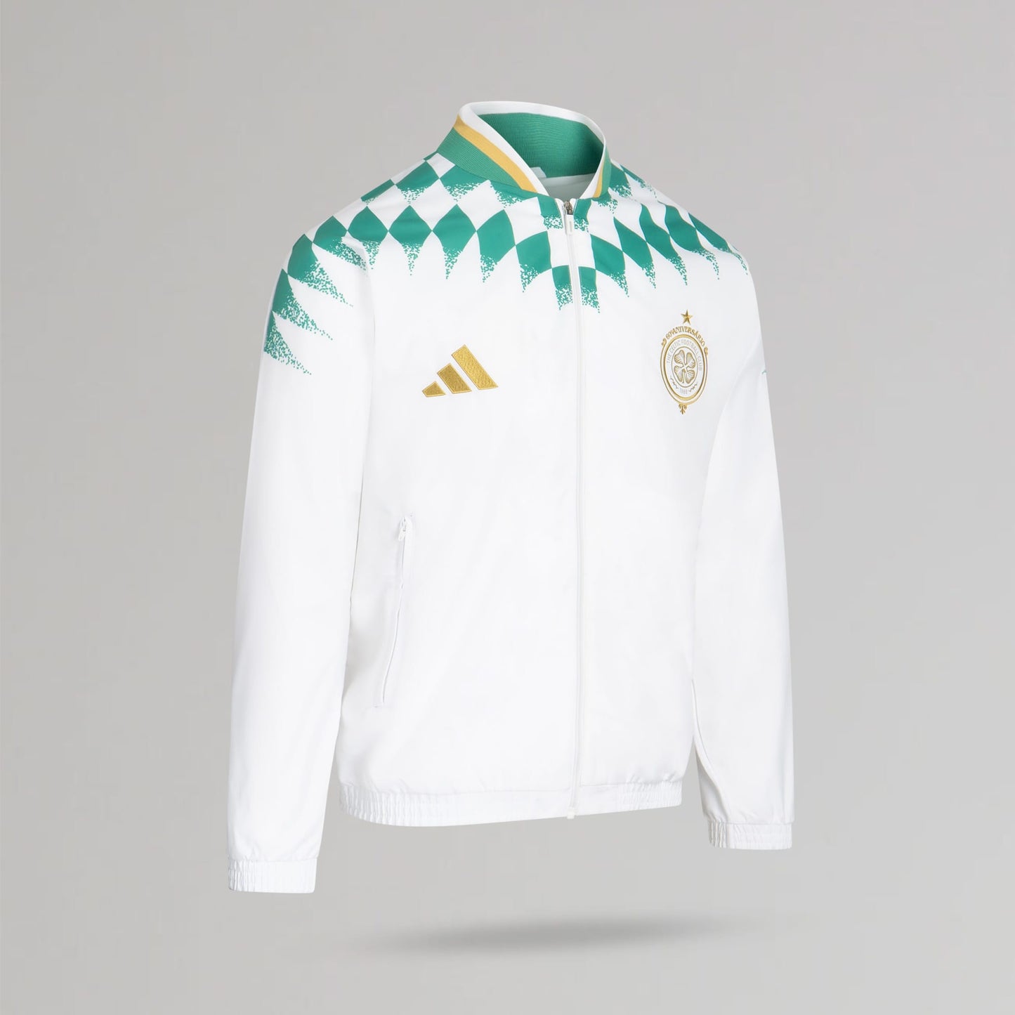 adidas Celtic 2026/27 Stadium Pack White Track Jacket